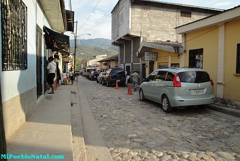 Calles de Copan Ruinas