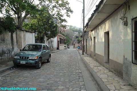 Calles de Copan Ruinas