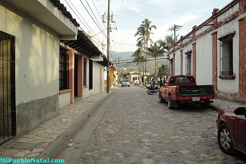 Calles de Copan Ruinas