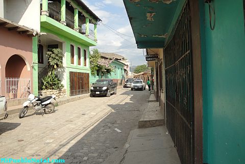 Calles de Copan Ruinas