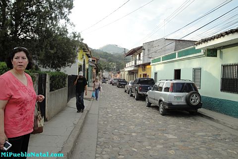 Calles de Copan Ruinas