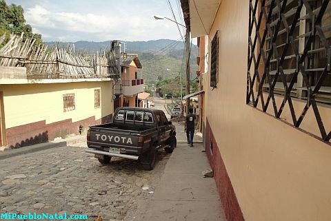 Calles de Copan Ruinas