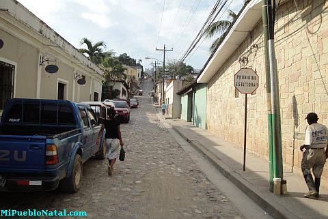 Calles de Copan Ruinas