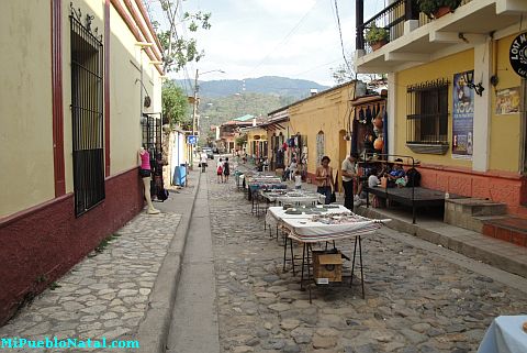 Calles de Copan Ruinas