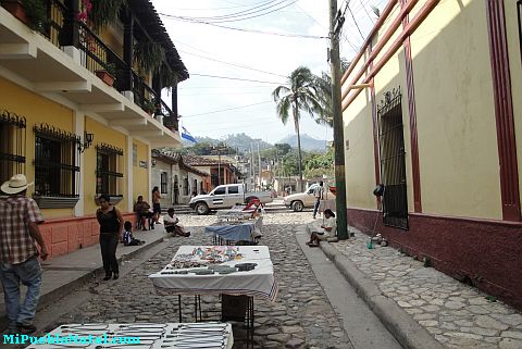 Calles de Copan Ruinas