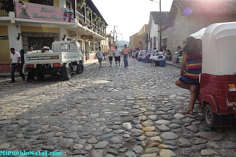 Calles de Copan Ruinas