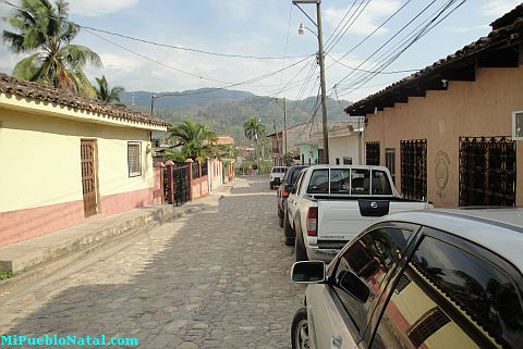 Calles de Copan Ruinas