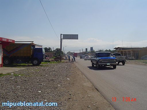 Carretera principal de Tocoa