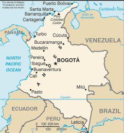 Colombian Map