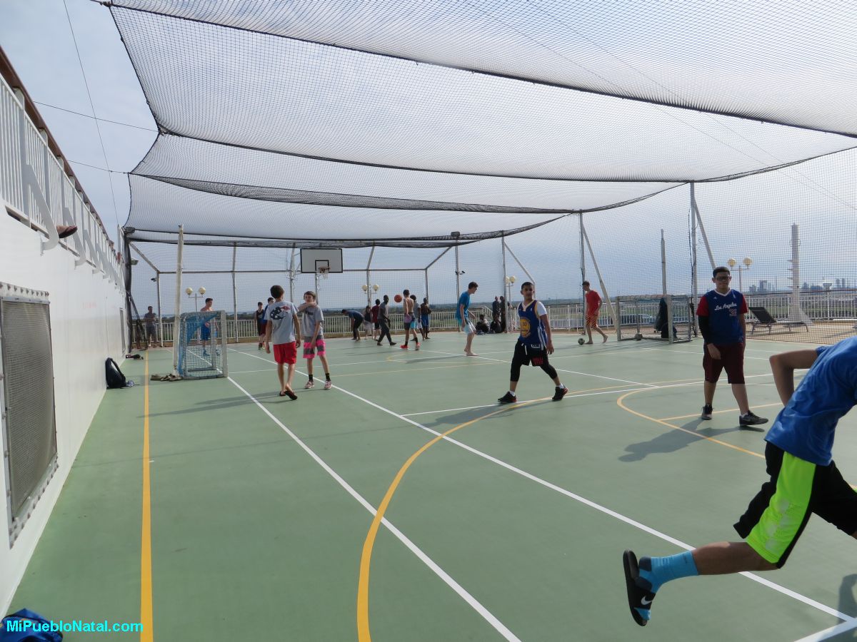 Basketbol en un crucero