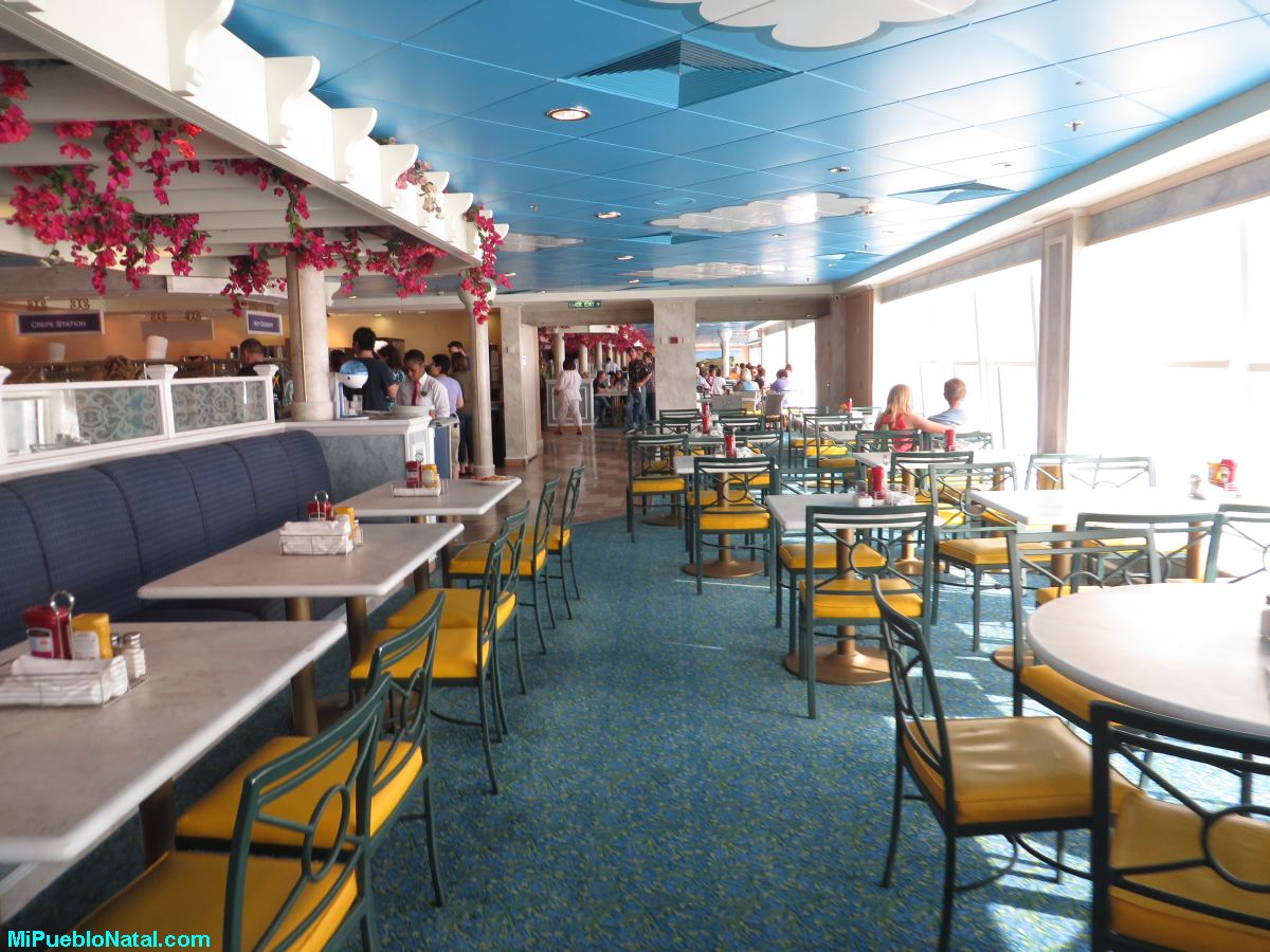 Restaurante en un crucero