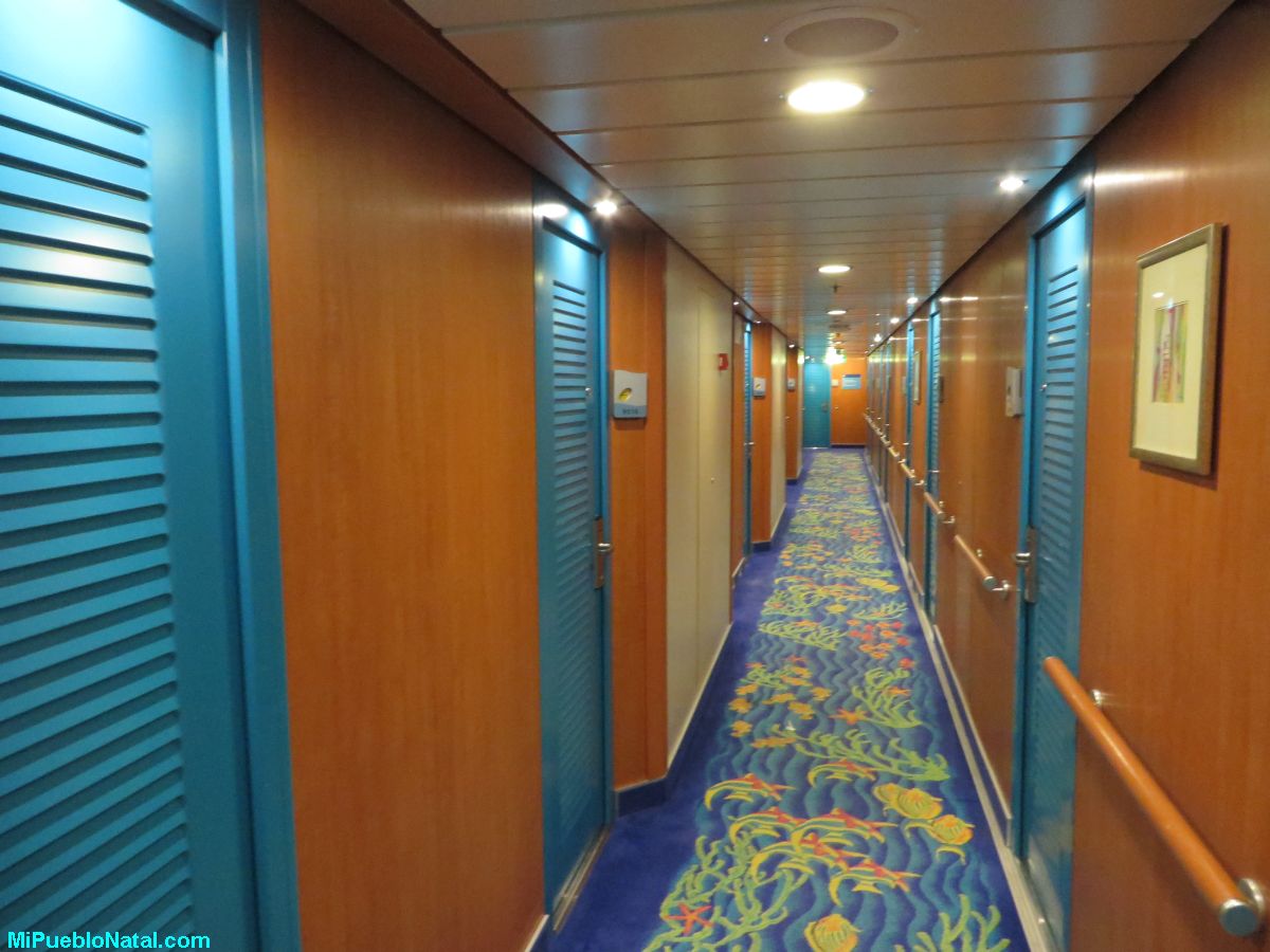 Cabinas en un crucero