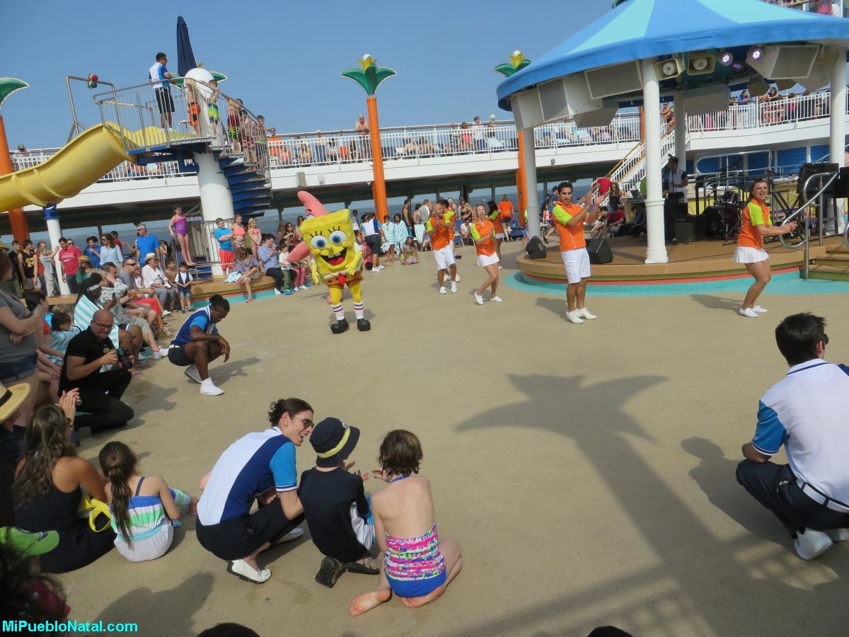 Sponge Bob en el crucero