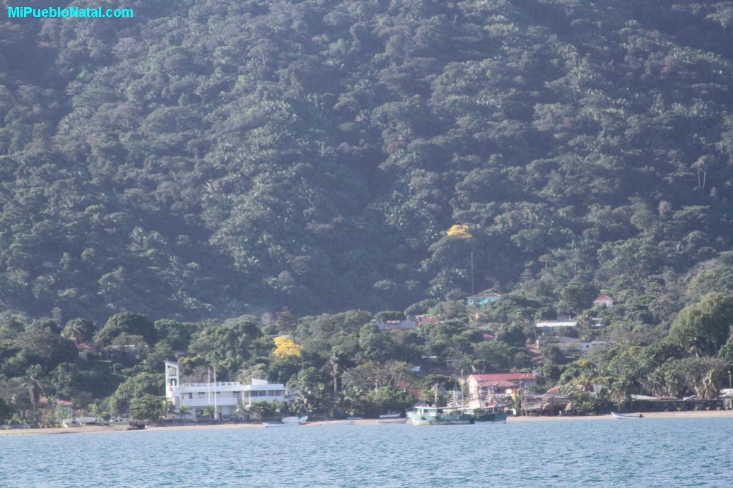 Fotografia del puerto de Trujillo, Honduras