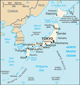 Japanese Map