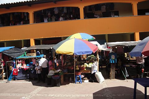 Copan ruinas mercado