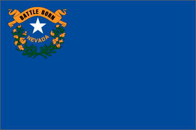 Nevada state Flag