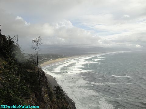 Oregon Coast Beach in the Distance