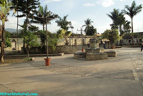 Fotografia del Parque Central de Copan Ruinas