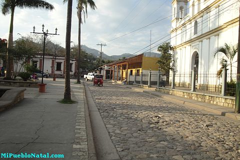 Foto del Parque Central de Copan Ruinas