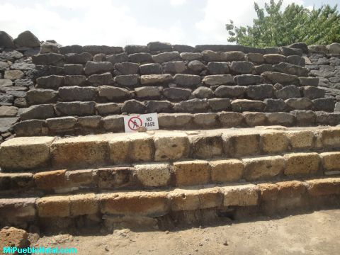 Escalones de las Piramide