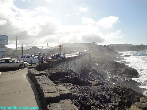 Tidal raves Depoe Bay