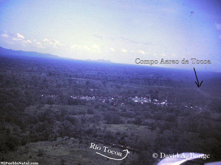 Tocoa desde el aire