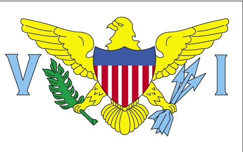 Islas Virgenes Bandera