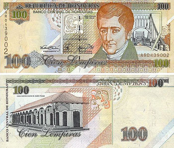 One Hundred Lempiras, 100 Lempiras