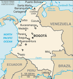 Mapa de Colombia