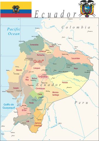 Ecuador Map