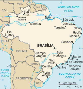 Mapa de Brazil